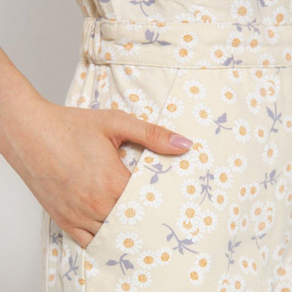 RVCA | Nightshift Short Sleeve Floral Jumpsuit | Sz. S - Picture 5 of 14